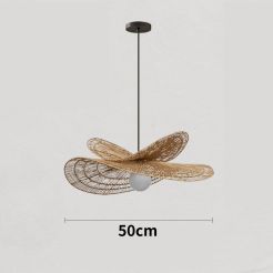 Double Tier Hemp Rope Pendant Light-labpiecesign