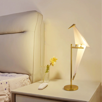 Golden Bird Metal Home Decor Table Lamp Floor Lamp-labpiecesign