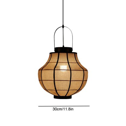 Southeast Asian Style Metal Bracket Pendant Lighting-labpiecesign