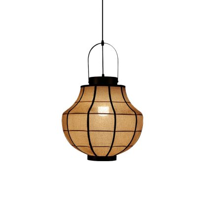 Southeast Asian Style Metal Bracket Pendant Lighting-labpiecesign