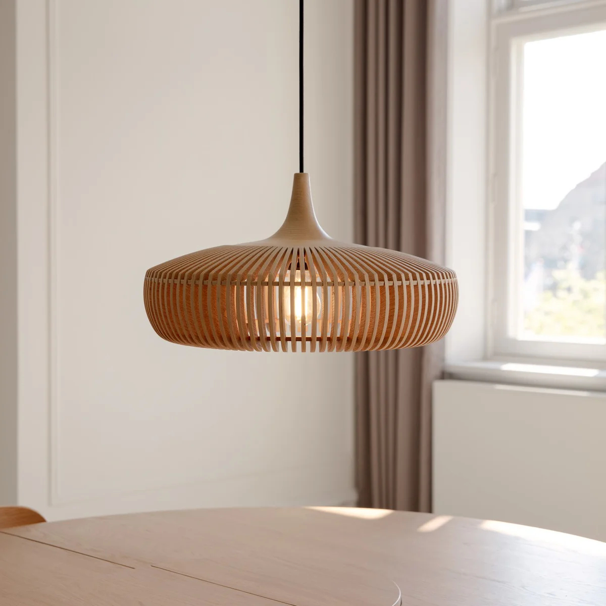Japanese Solid Wooden High Quality Pendant Light