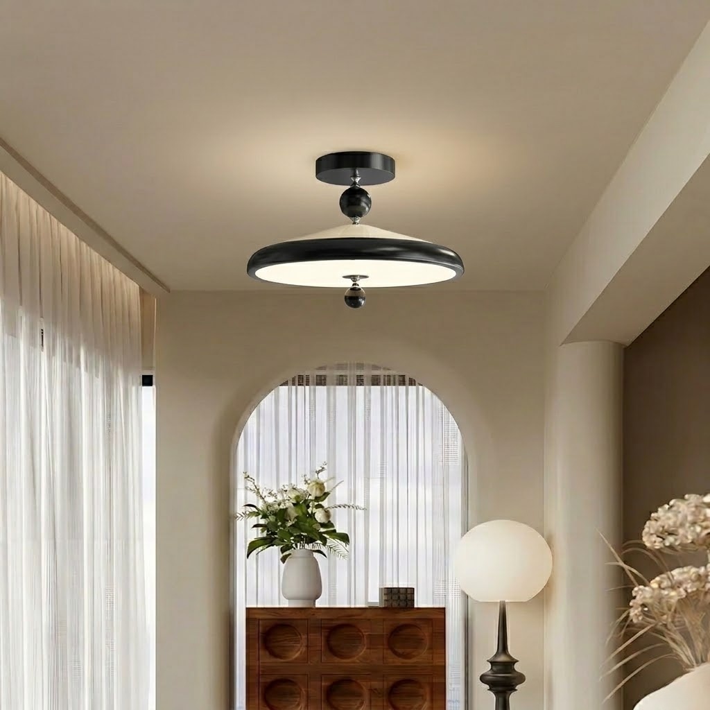 Modern Disc Flush Mount Ceiling Light