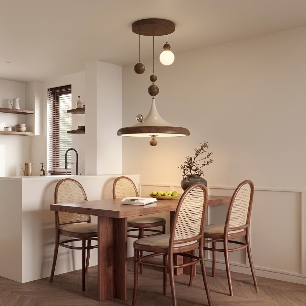 Modern Metal Multi-Sphere LED Pendant Light for Dining Room