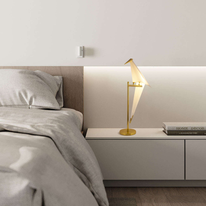 Golden Bird Metal Home Decor Table Lamp Floor Lamp-labpiecesign