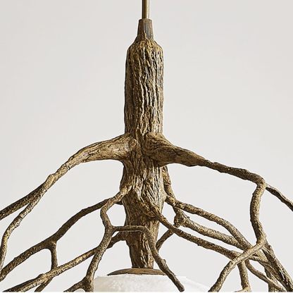 Tree Branch Chandelier Moon Art Pendant Light for Home and Coffee Shop Ambiance-labpiecesign
