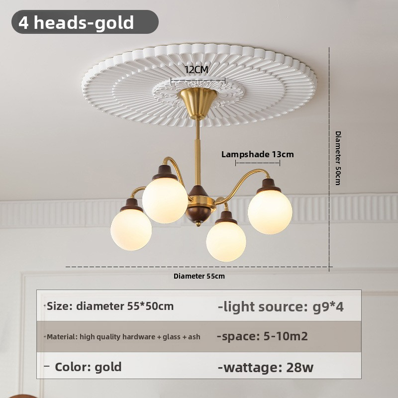 Nordic Vintage Bauhaus Living Room And Dining Room Pendant Lamp