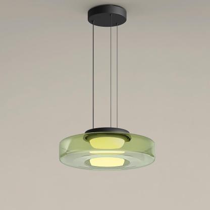 Nordic Creative Clear Tinted Glass Pendant Lighting