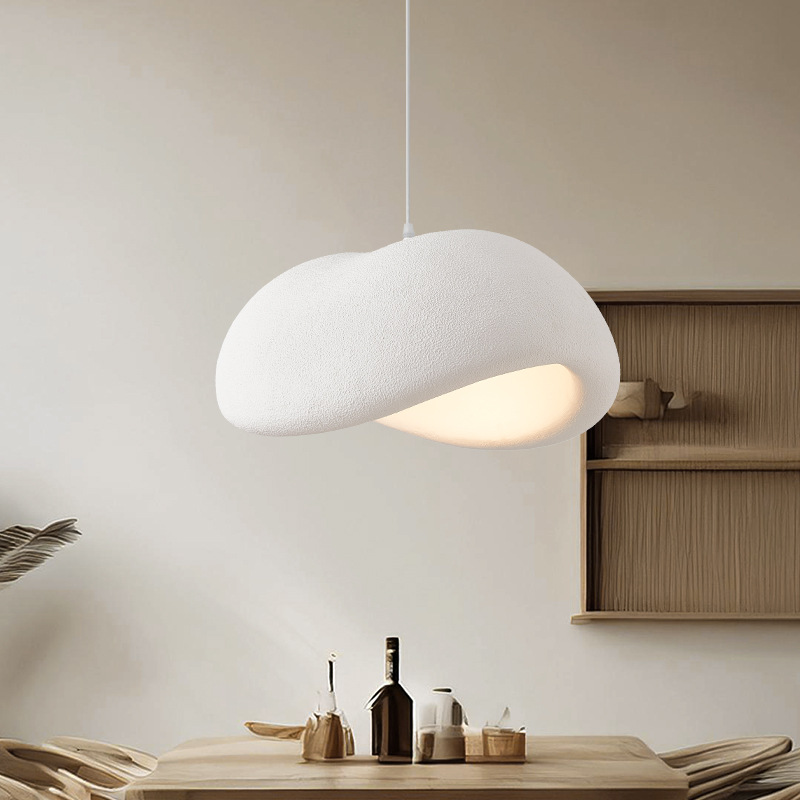 Minimalist Resin Pendant Lamp for Homestay Living Room