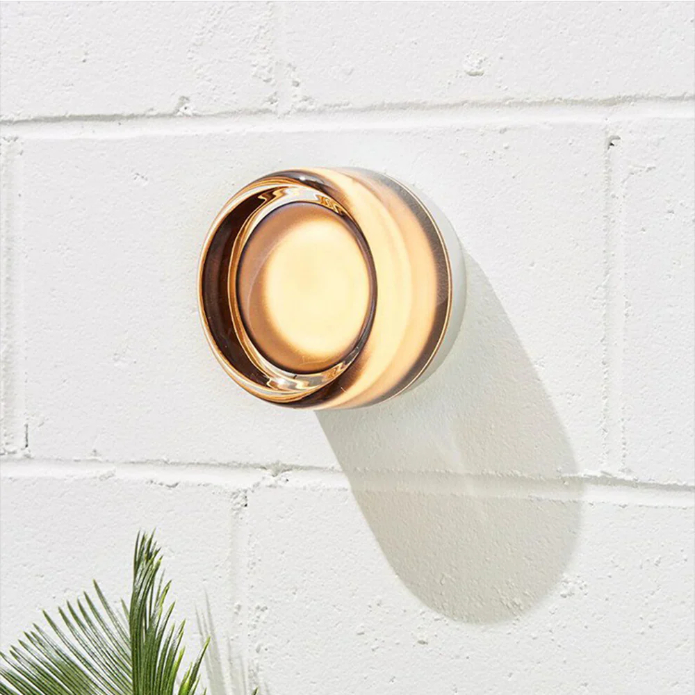 Glass Surface Mount Sconce