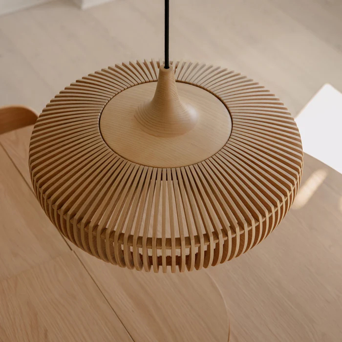Japanese Solid Wooden High Quality Pendant Light