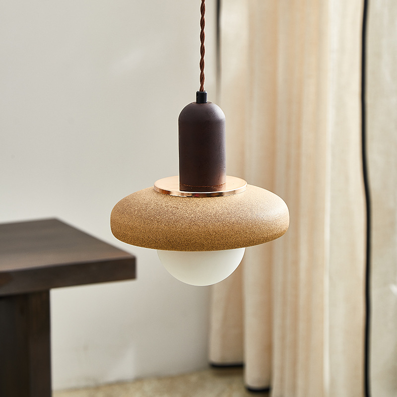   Antique Ceramic Pendant Lamp for Bedroom Study or bar counter