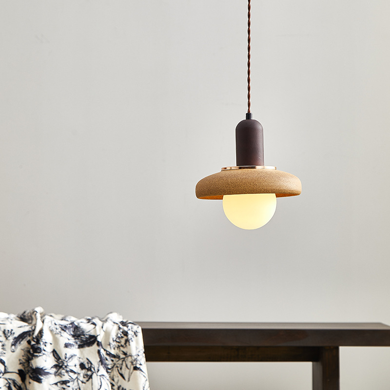   Antique Ceramic Pendant Lamp for Bedroom Study or bar counter