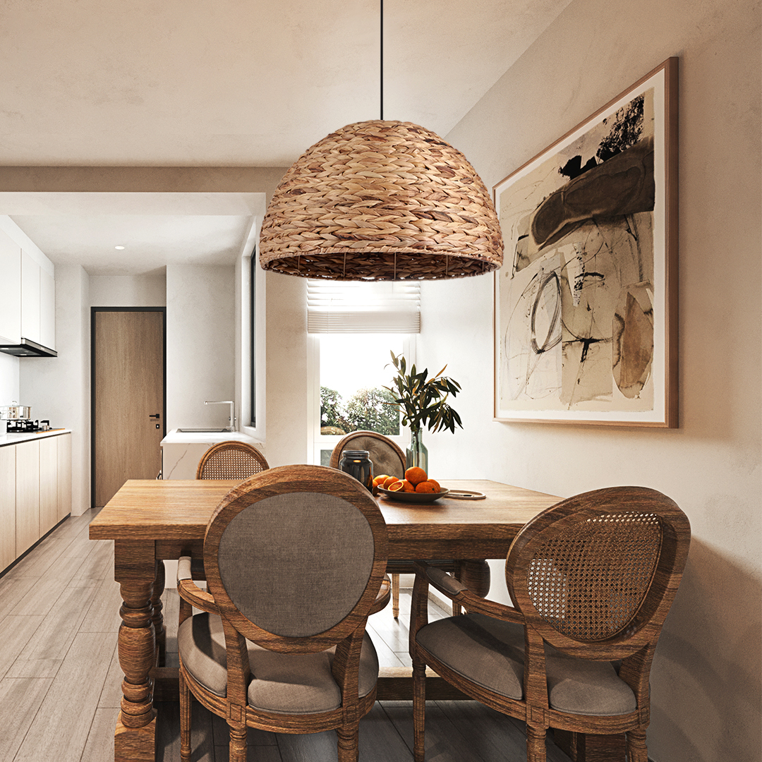 Basket Rattan Pendant Lights Seagrass Semi-circular Hand Woven Rattan Pendant Lights-labpiecesign