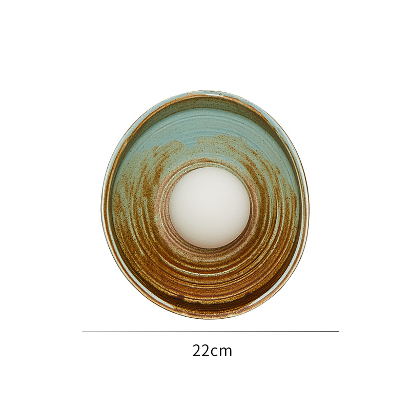 Wabi-Sabi Style Wall Lamp for Corridor Light Balcony Hallway Entrance