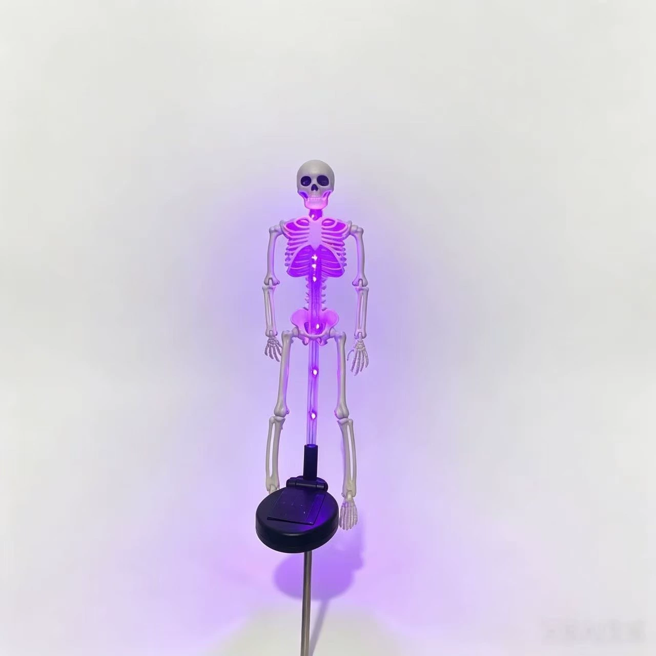 Solar Halloween Skeleton & Bat Stake Lights