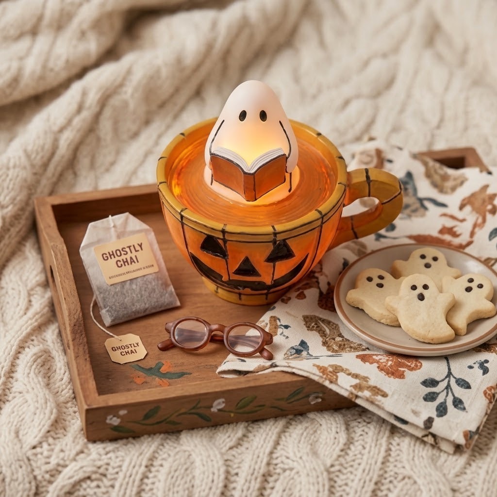 👻 Halloween Ghost Table Lamp