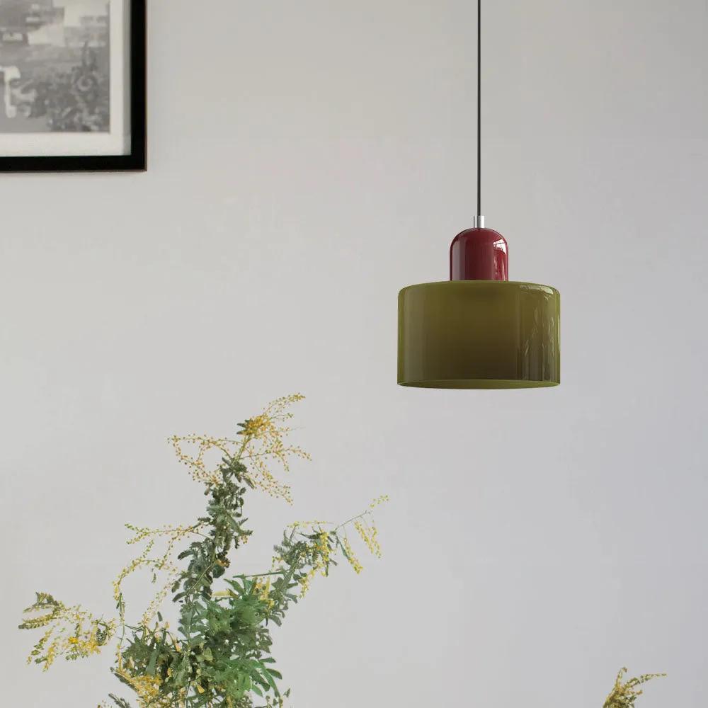 Bauhaus Small Glass Pendant Light-labpiecesign