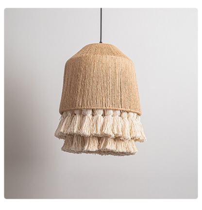 Bohemian Vintage Tassel Pendant Light For Indoor-labpiecesign
