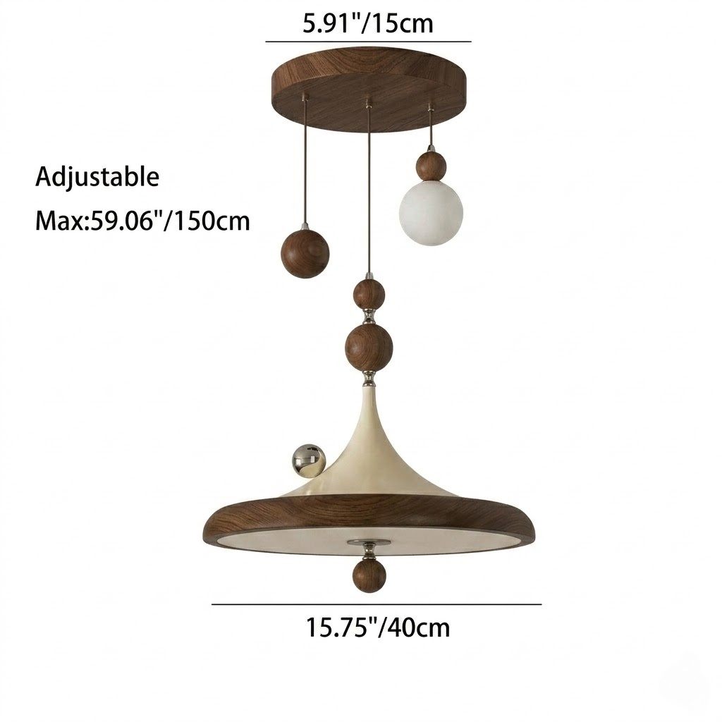 Modern Metal Multi-Sphere LED Pendant Light for Dining Room