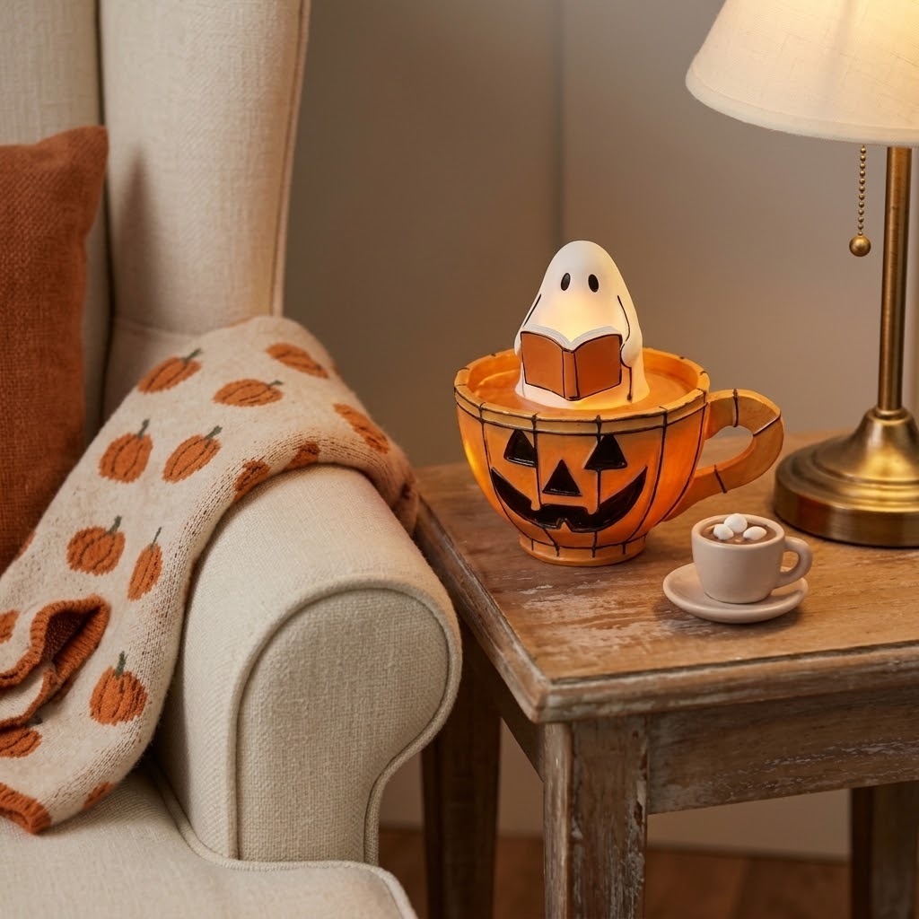 👻 Halloween Ghost Table Lamp
