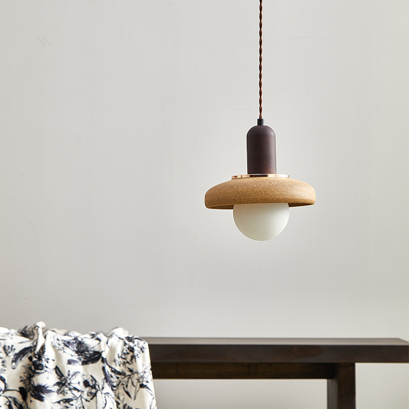   Antique Ceramic Pendant Lamp for Bedroom Study or bar counter