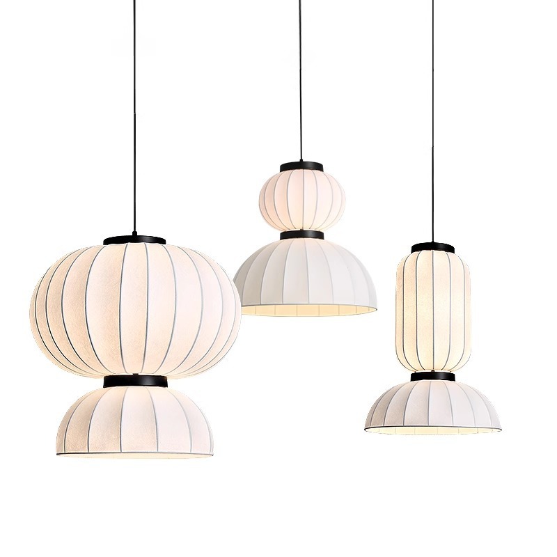 Retro Silk Chandelier for Restaurants