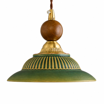 Vintage Ceramic Pendant Light for Kitchen Islands & Dining Rooms