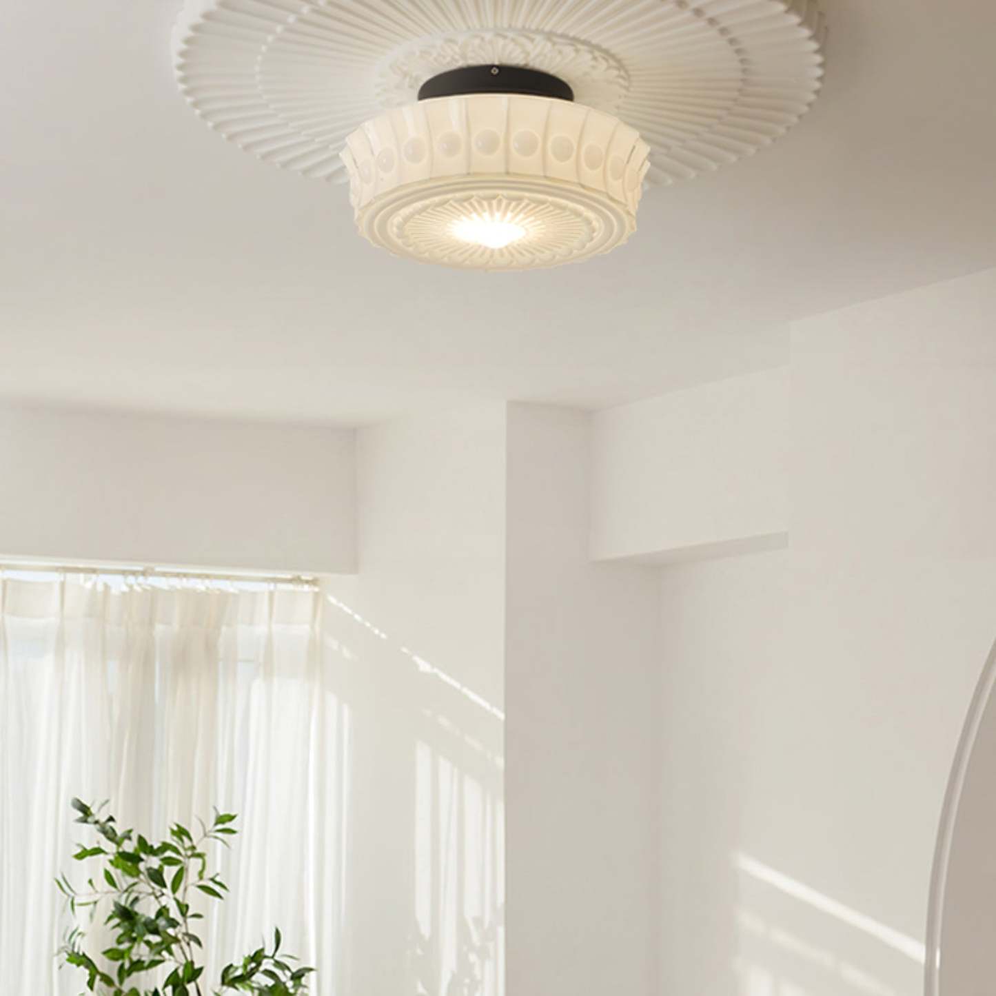 Art Vintage Dome Ceiling Light-labpiecesign