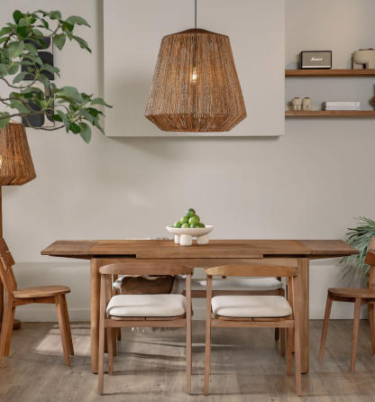 Wabi-sabi Japanese style hemp rope woven pendant light-labpiecesign