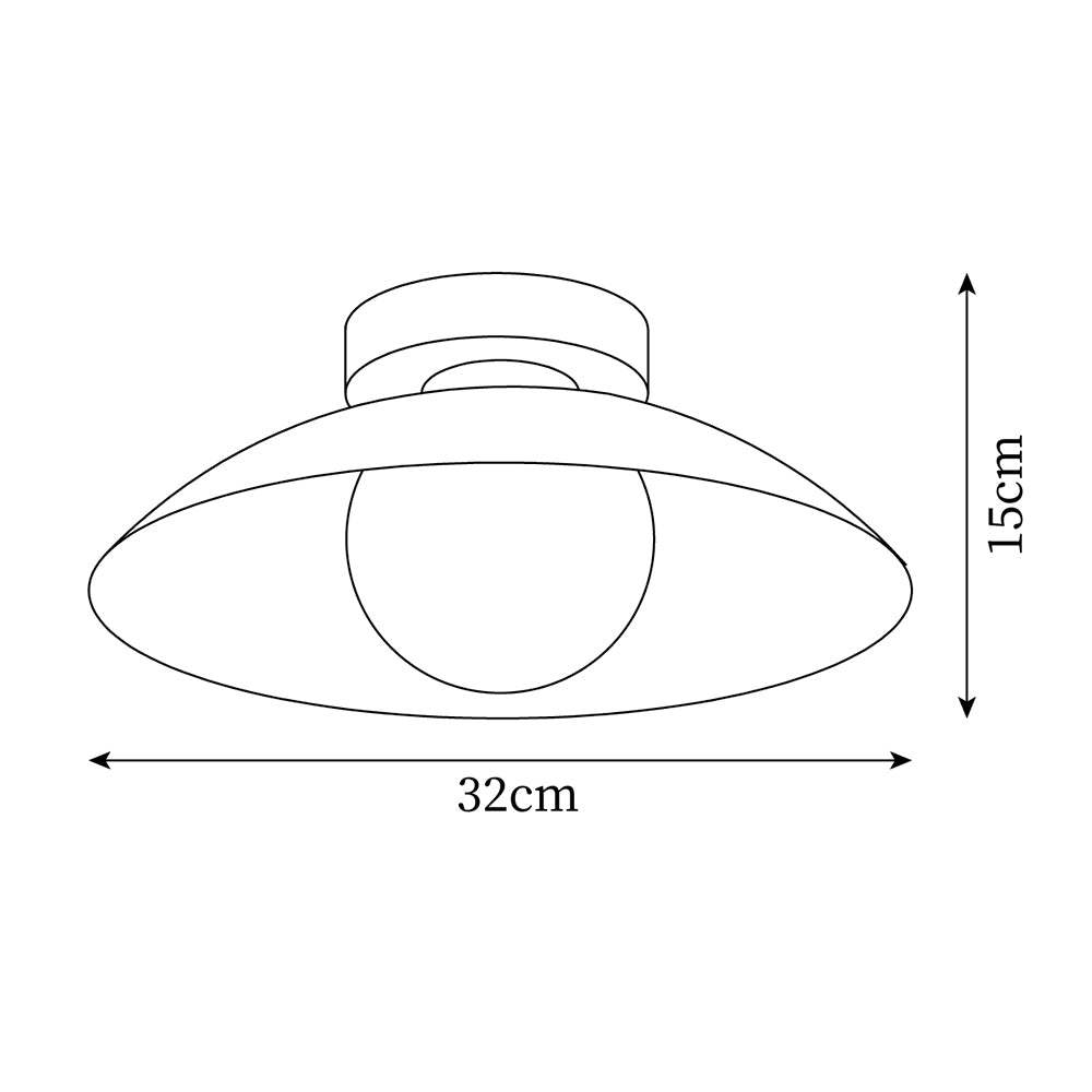 Medieval Cream Style Creative Warm Simple Modern Balcony Ceiling Lamp-labpiecesign