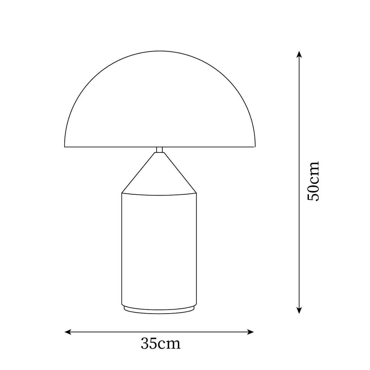 Atollo Table Lamp-labpiecesign