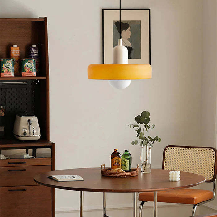 2 Heads Modern Bauhaus Glass Pendant Light-labpiecesign