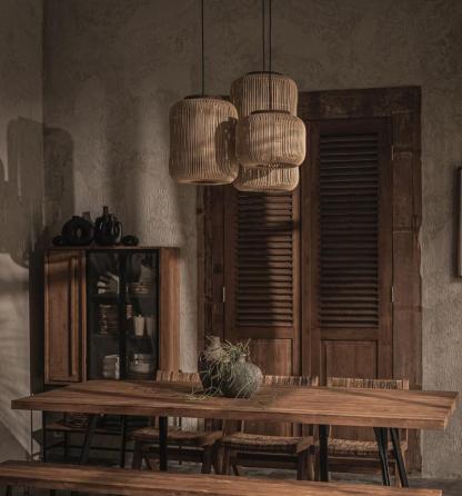 Barrel Hanging Lamp Charcoal-labpiecesign