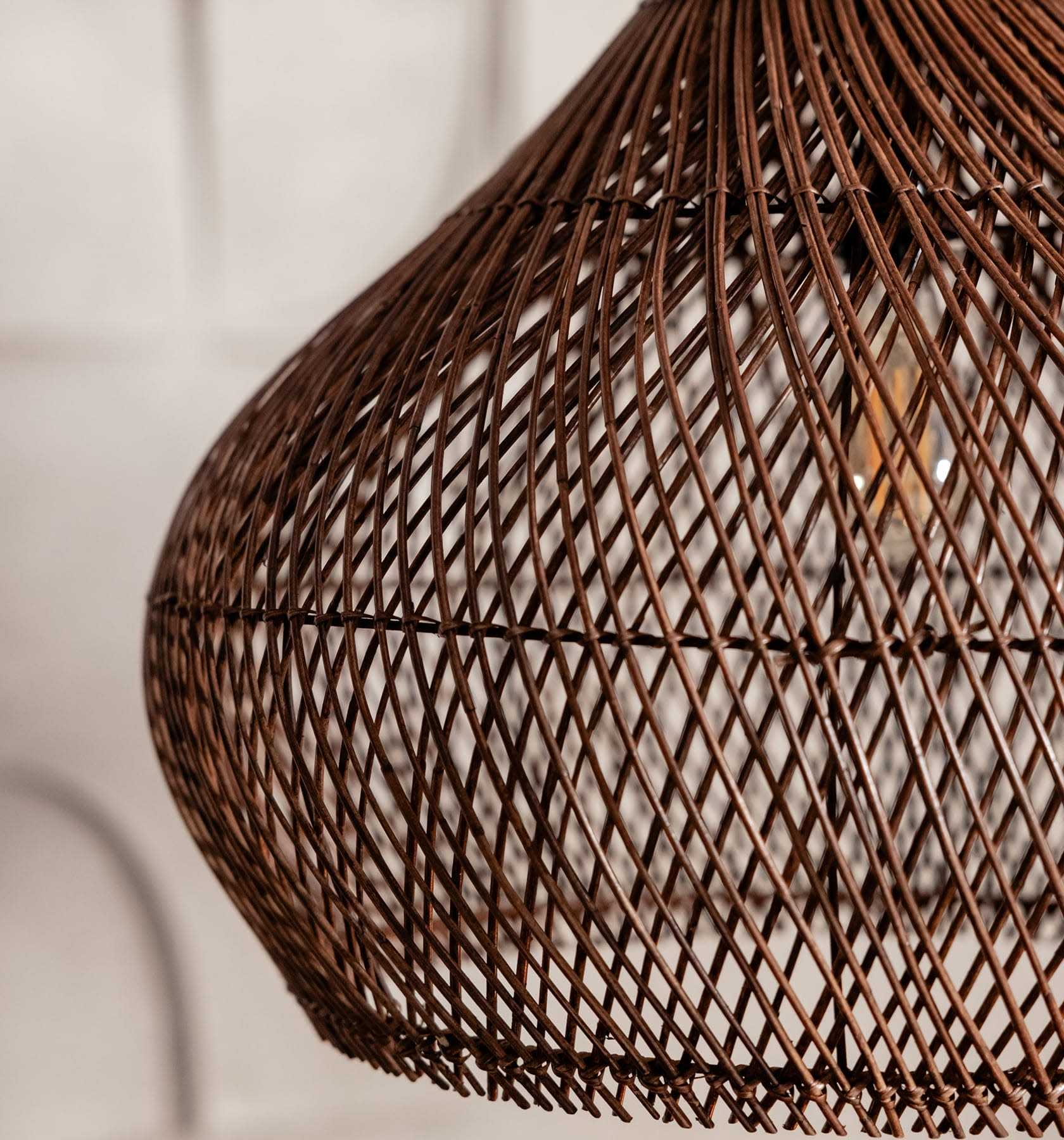 Japandi Lighting Wabi-sabi Style Bright Drum Lamp Pendant lampshade