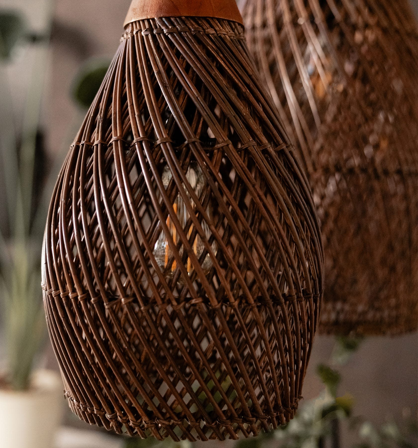 Japandi Lighting Wabi-sabi Style Bright Drum Lamp Pendant lampshade