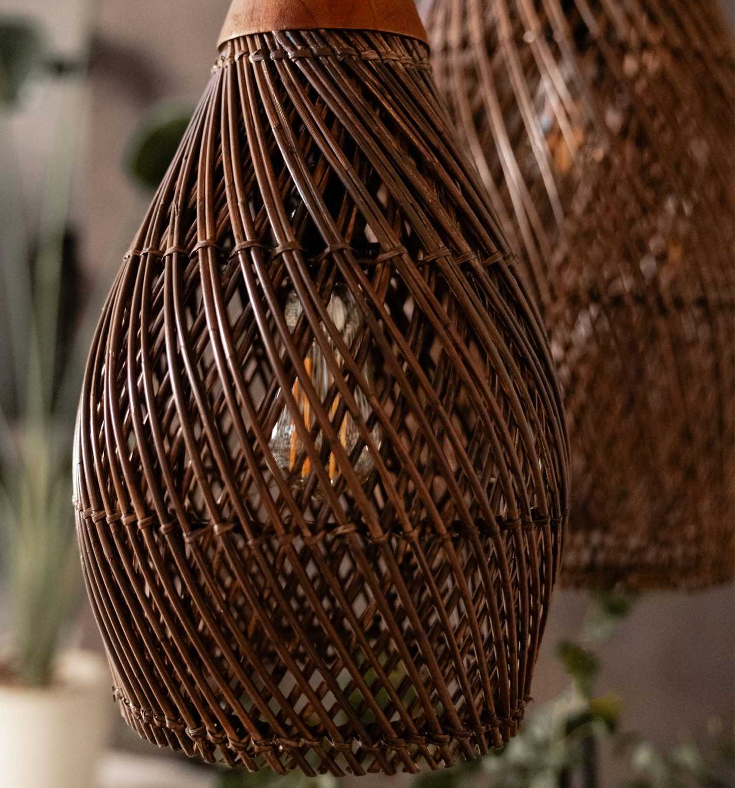 Japandi Lighting Wabi-sabi Style Bright Drum Lamp Pendant lampshade