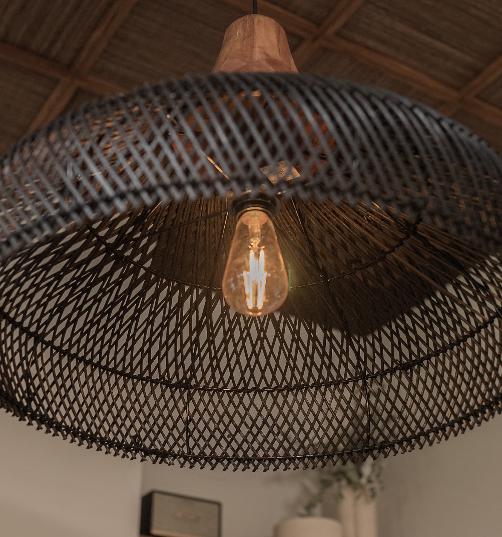 Japandi Lighting Wabi-sabi Style Bright Drum Lamp Pendant lampshade