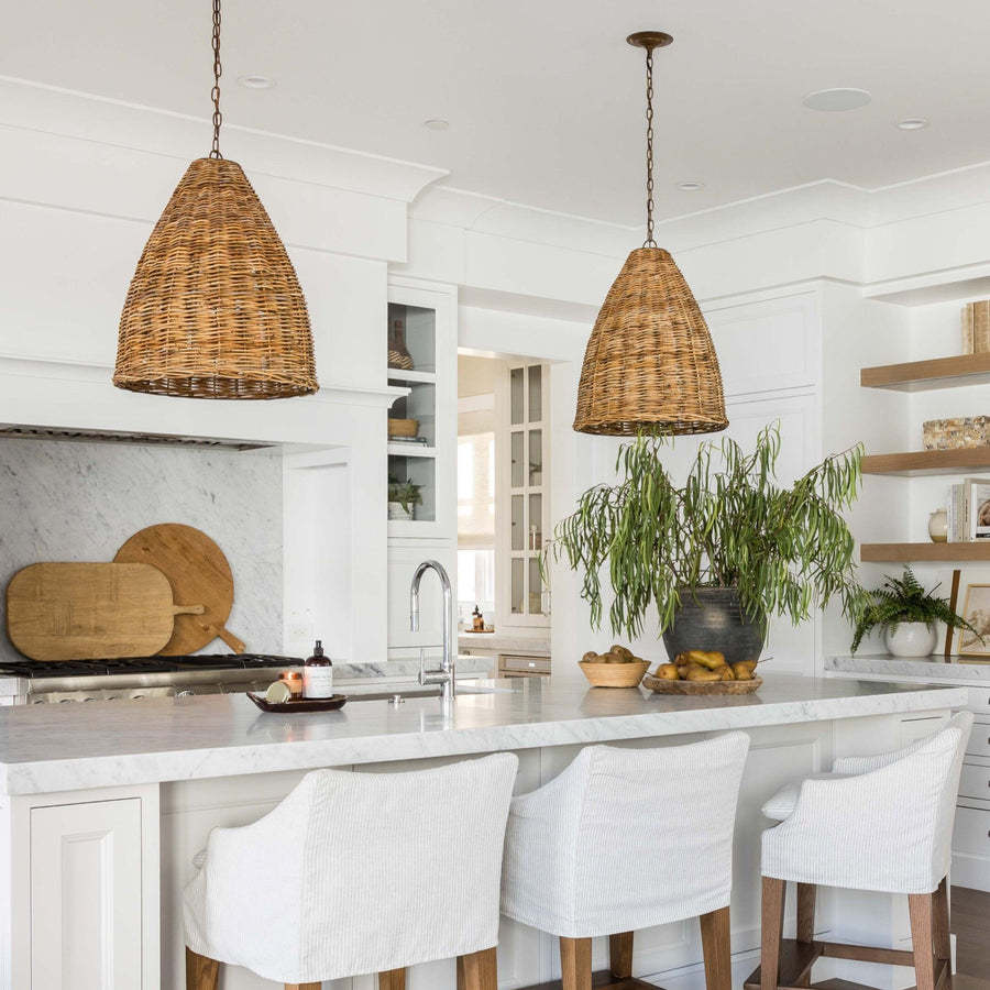 Natural Rattan Pendant Light-labpiecesign