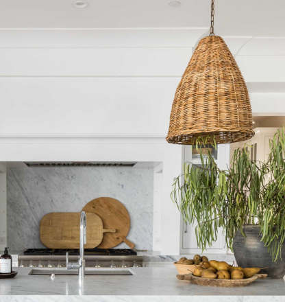 Natural Rattan Pendant Light-labpiecesign