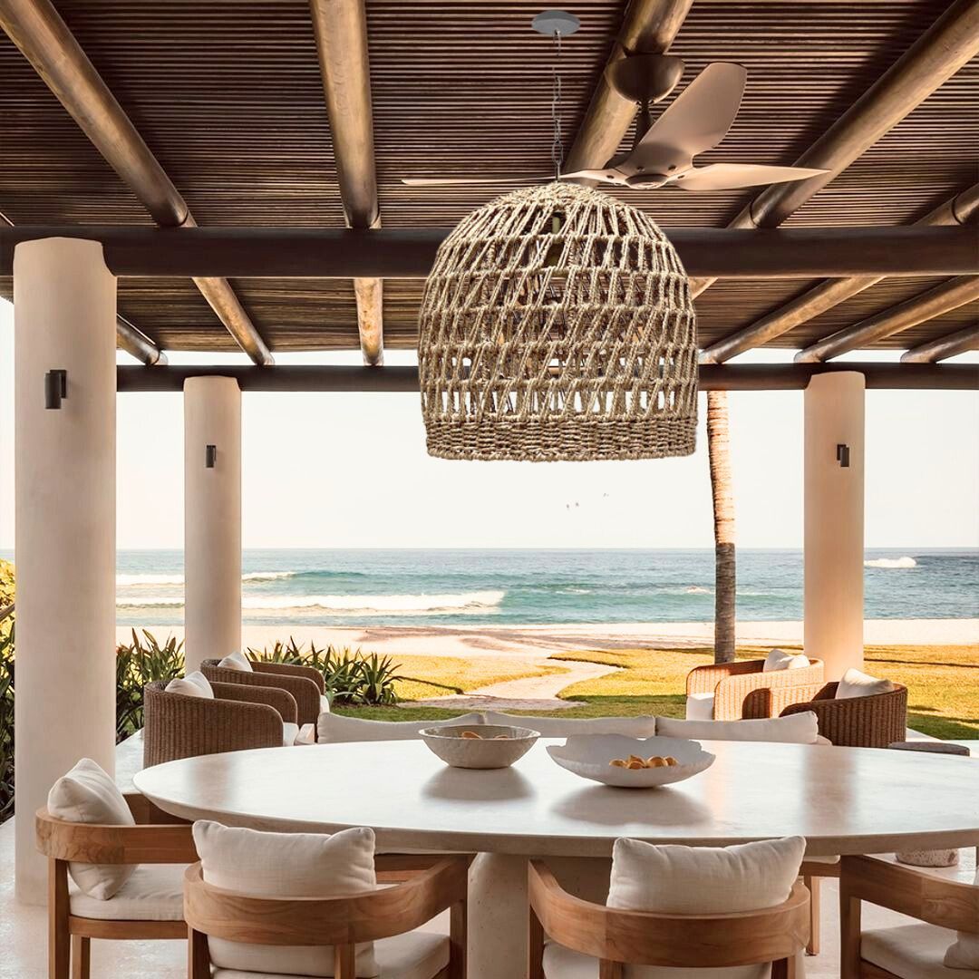 Milford Rope Pendant Light Chandelier-labpiecesign