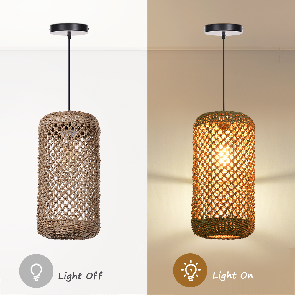Stylish Straw Pendant Light - Labpiecesign