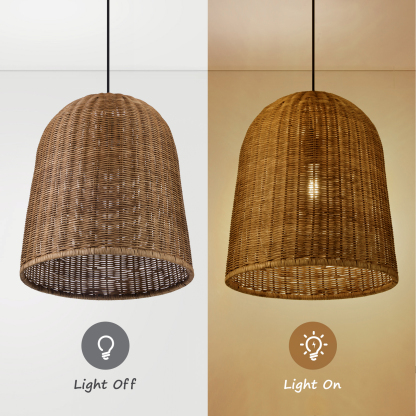 labpiecesign pastoral style retro decorated bamboo pendant light-labpiecesign