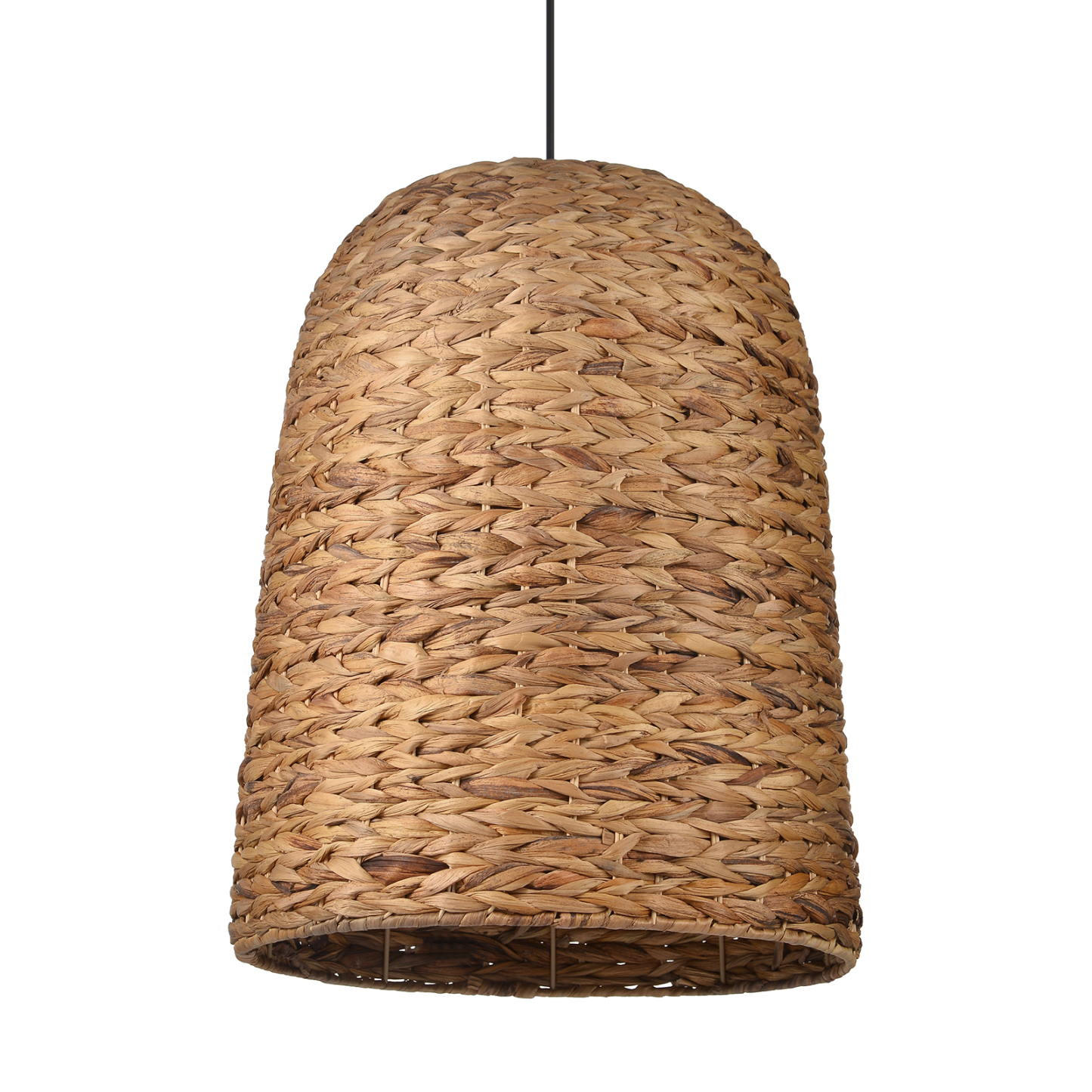 Natural Basket Seagrass Woven Pendant Light Boho Design Hanging Lamp