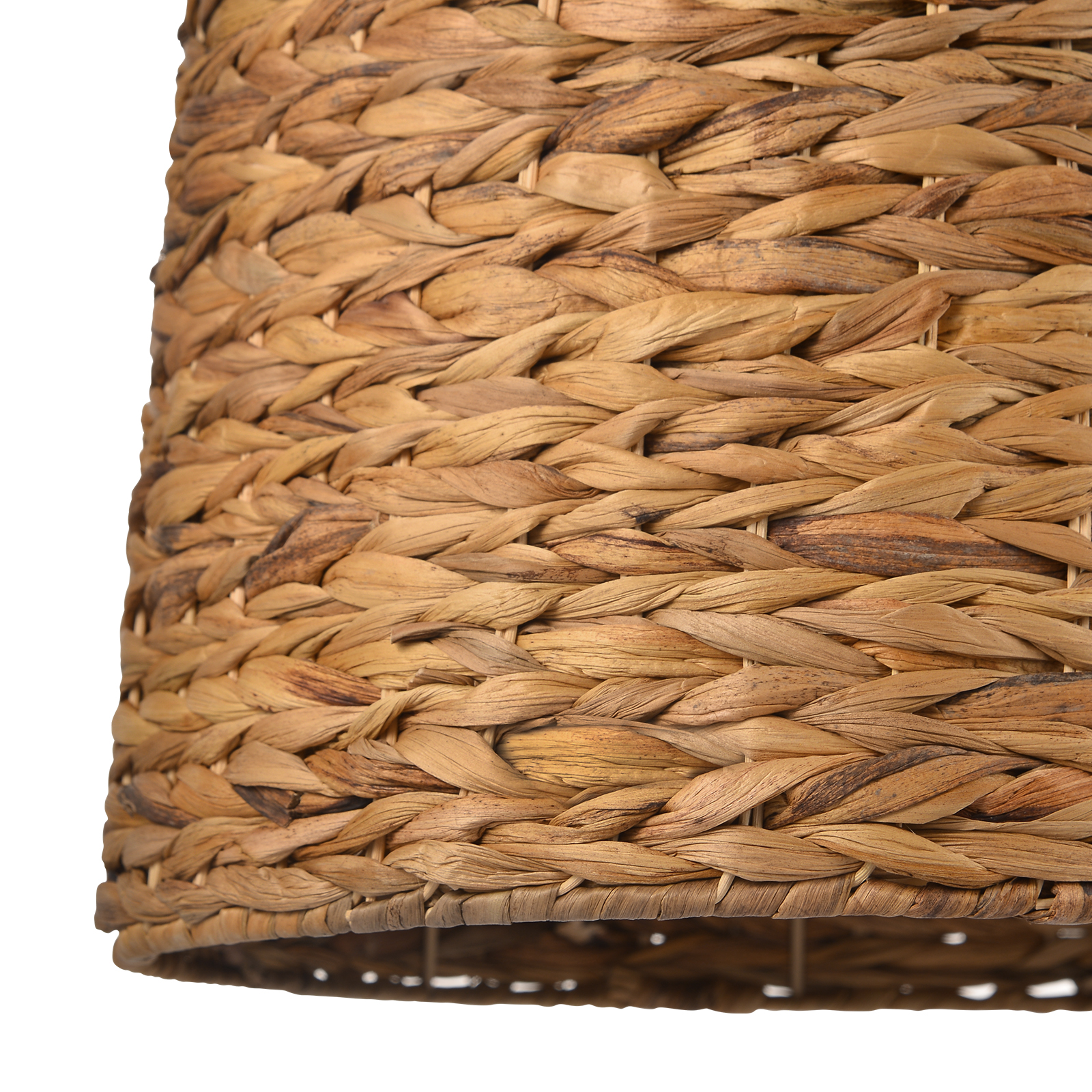 Natural Basket Seagrass Woven Pendant Light Boho Design Hanging Lamp