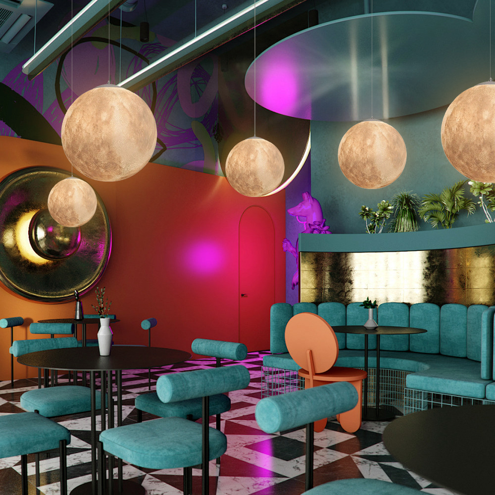 Modern Style Modern moon atmosphere light 