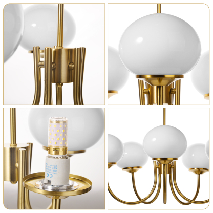 Modern style minimalist master lamp Bauhaus Chandelier for livingroom-labpiecesign
