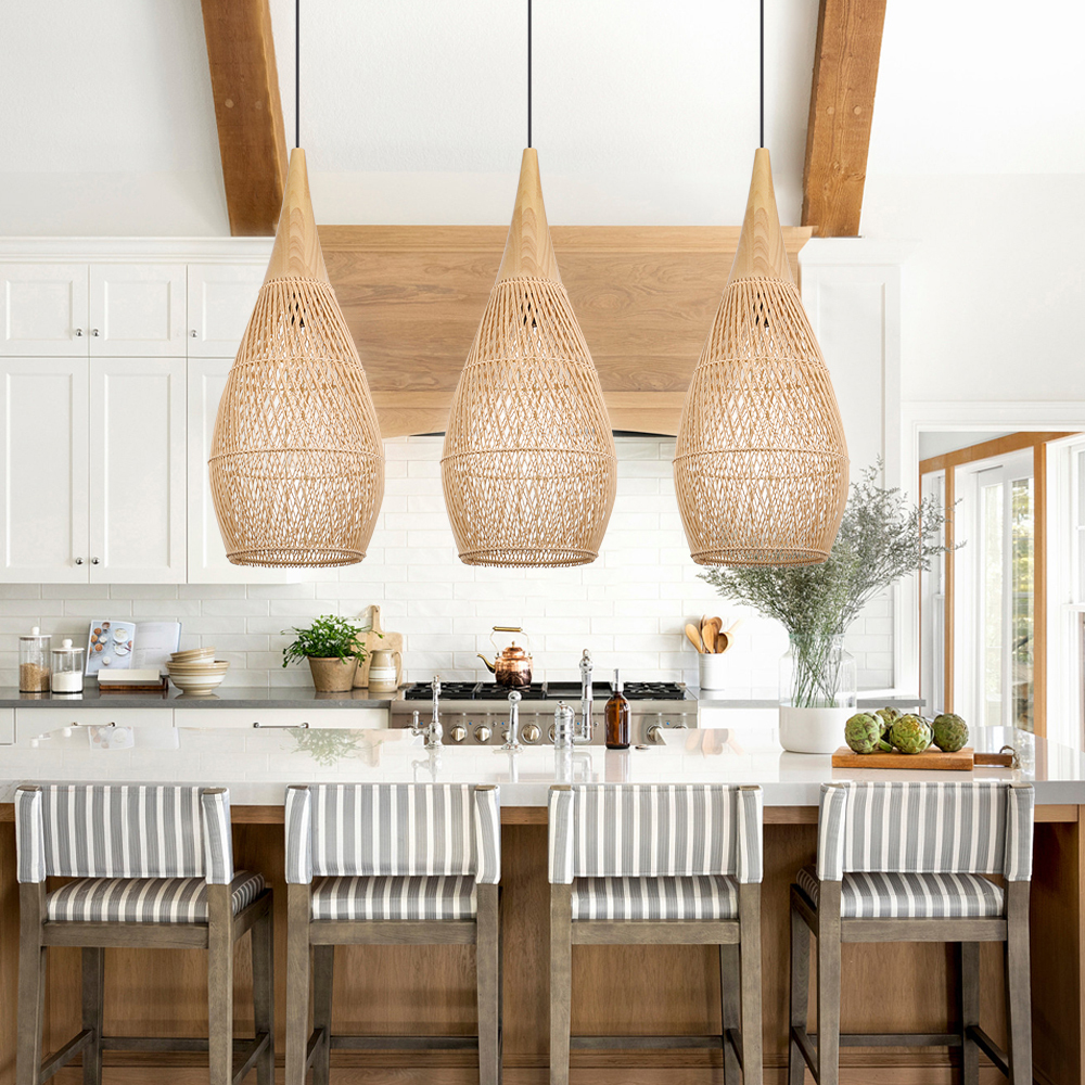 Japandi Lighting Wabi-sabi Style Bright Drum Lamp Pendant lampshade