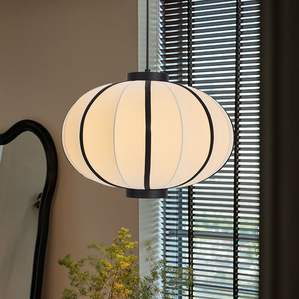 Modern Oriental Lantern Pendant Lamp Japanese Hanging Light