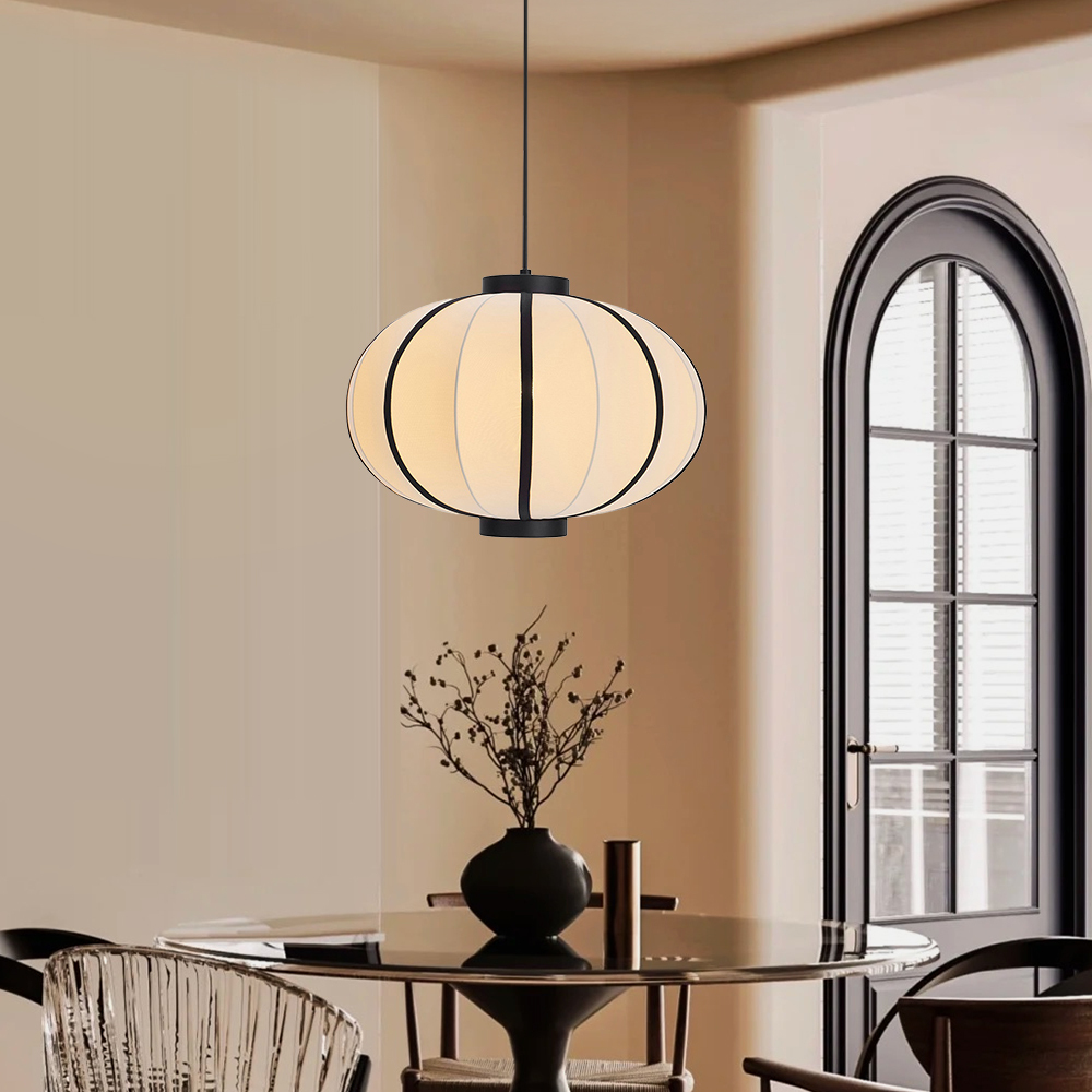 Modern Oriental Lantern Pendant Lamp Japanese Hanging Light