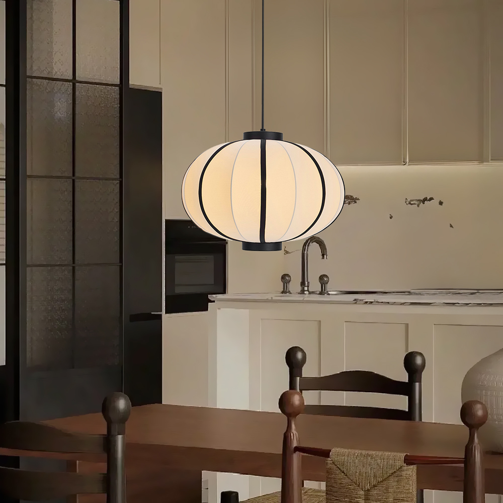 Modern Oriental Lantern Pendant Lamp Japanese Hanging Light